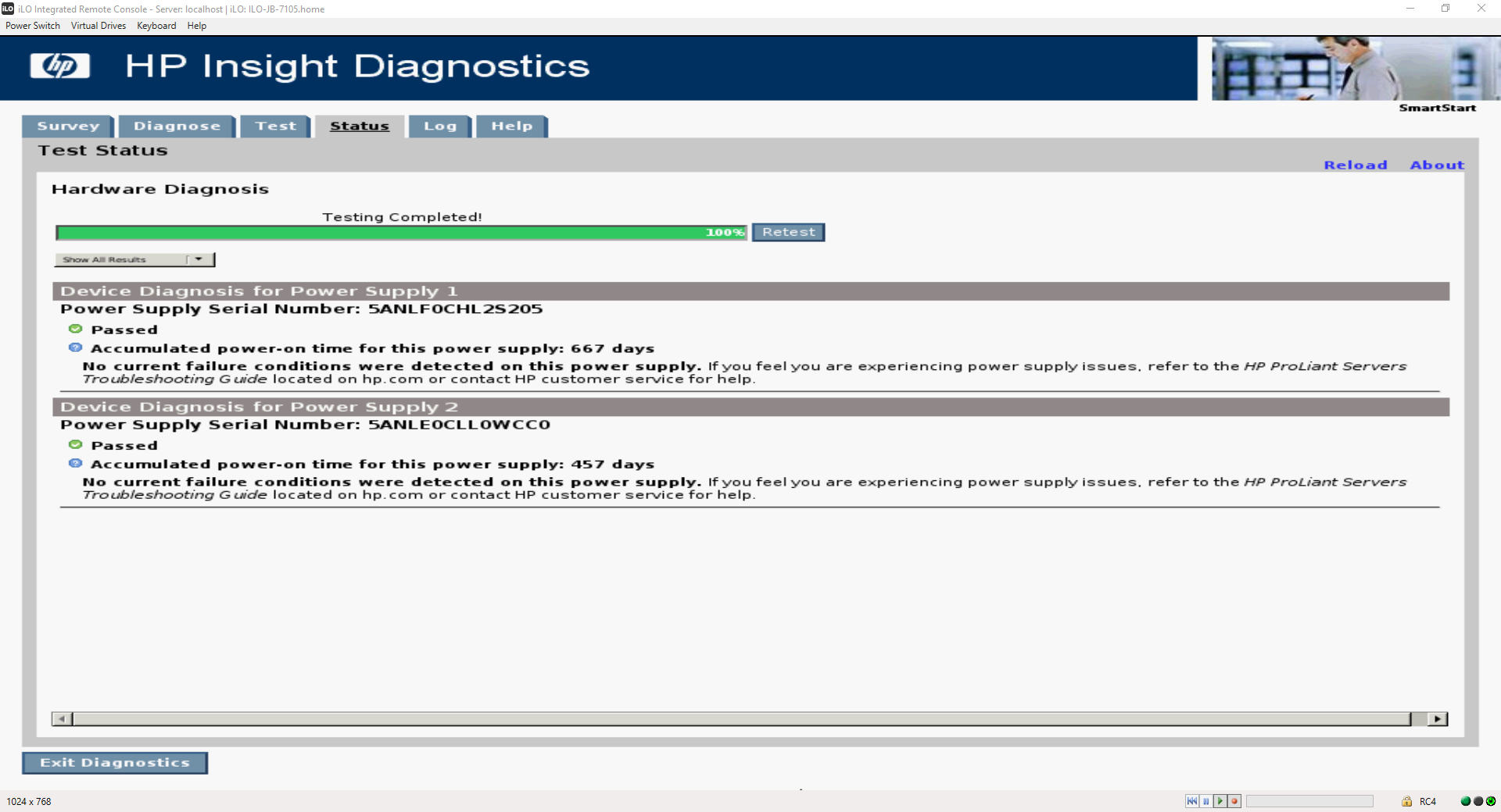 Hp advanced system diagnostics как пользоваться